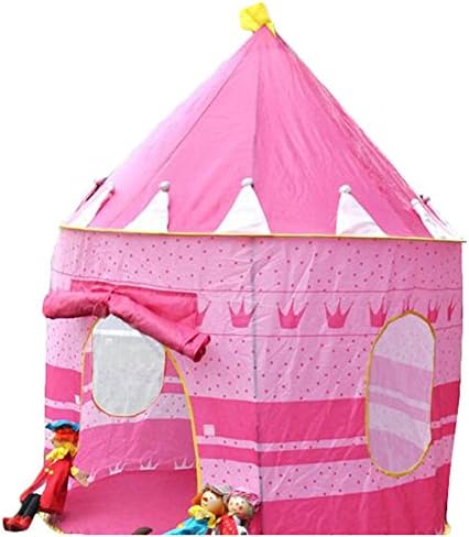 Large Tent for Kids Playhouse Game Tent Castle Pink