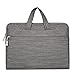 Mosiso Denim Fabric Sleeve Case Cover Bag with Shoulder Strap Only for 12-Inch New Macbook with Retina Display, Gray