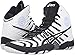 ASICS Men's Dan Gable Ultimate 4 Wrestling Shoe, White/Black/Aluminum, 8.5 M US