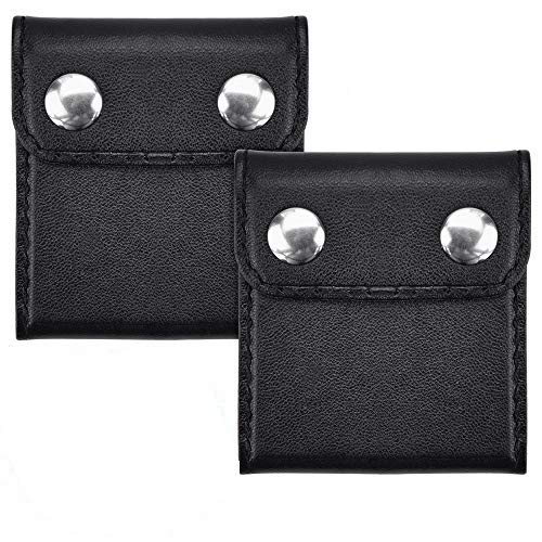 SNAGAROG 2pcs Seat Belt Adjuster Car Seat Belt Clips Universal Comfort Positioner Locking Clips Shoulder Neck Strap Positioner for All Kind of Vehicles Cars Trucks, Black