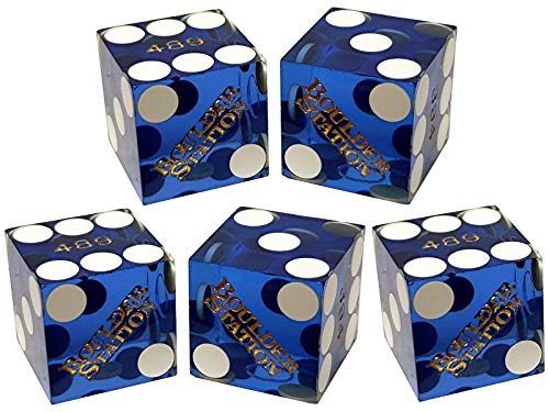 Cyber-Deals-Craps-Starter-Kit-Sets-Featuring-Authentic-Las-Vegas-Casino-Table-Played-Dice-with-Clear-Acrylic-Dice-Boat
