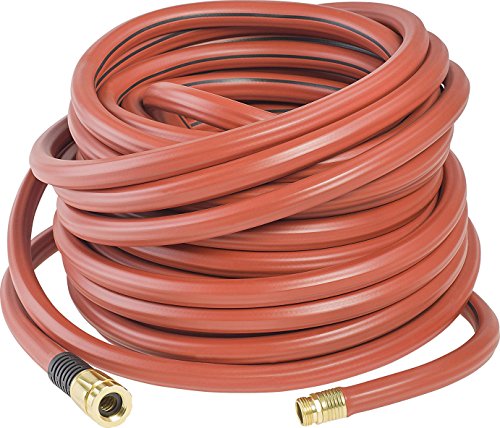 Swan Products Element ELCF34100 Lead-Free, Drinking Water Safe Contractor Farm Hose 100ft, 3/4" diameter, Red