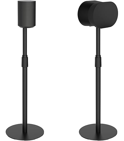 Amazon.com: SANUS Adjustable Height Wireless Speaker Stands