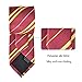UPSTONE Tie for Cosplay Party Costume Tie Unisex for Halloween Party and Christmas Cosplay Party As a Gift for Daily Use (Red)