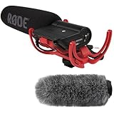 Rode VideoMic with Fuzzy Windjammer Kit