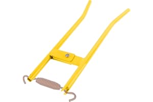 Chelhead Truck Brake Spring Tool LT890 Heavy Duty Rear Drum Brake Return Adjustment Tool for Semi Drum Brake Spring Pliers (Yellow)