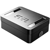 Vaydeer Metal Time Lock Box, Phone Lock Box with Timer for Focus &amp; Wellness | Safe Durable Metal Lock Box with Digital Timer, Unplug from Phones, Games, Social Media and Snacks to Boost Mental Wellness