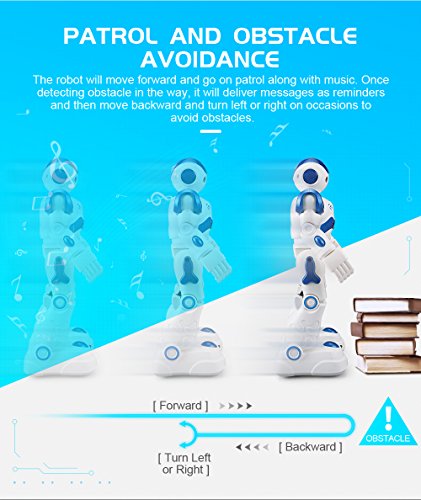 GEEDIAR Robot Toys, Remote Control Robots Interactive Walking Singing Dancing Smart Programmable Robotics Gifts for Kids