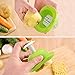 Mandoline Slicer Vegetable Grater Cutter Food Container with 5 Thickness Blades