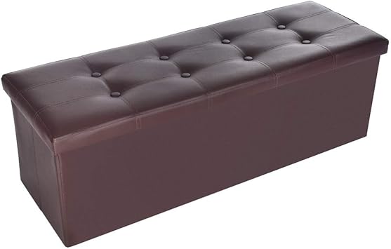 Amazon Com Storage Ottoman Bench Folding Household Toy Box Chest