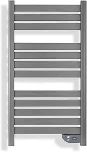 CREATE WARMTOW - Toallero Eléctrico Bajo Consumo, 500 W, Calentador, Secador de Toallas, Secado Potente, Pantatalla LCD, IP24 antisalpicaduras, Apto ...