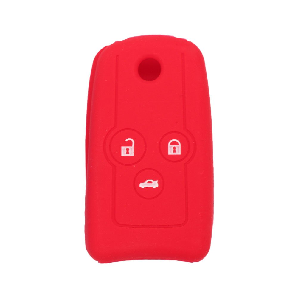 BROVACS Silicone Cover Protector Case Holder Skin Jacket Compatible with HONDA Flip Remote Key Fob CV9204 Red