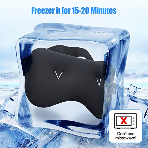 Unimi Weighted Eye Mask, Cold Compress for Puffiness,Eye Mask for Dark