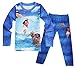 Moana Maui Boys Cartoon Comfy Loose 2-Piece Long Pajama Set Sleepwear