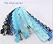 random color 5pcs/lot 53cm zippers lace nylon finish zipper for sewing wedding dress etc DIY