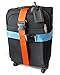 4-Pack Luggage Straps Suitcase Belt and Tag Travel Bag Accessories 4 Colors