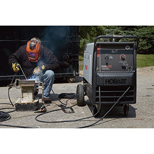 Hobart Champion Elite Welder/Generator with Running Gear Wheel Kit