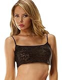 Wicked Temptations Jersey Knit Tank Top Medium/Large Black