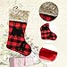 QTDLXFA Personalized Christmas Stockings Home Decoration Gifts for Holiday Party Decorations Gift Set of 2