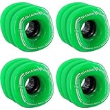 Shark Wheel California Rolls Skateboard Wheels 60mm, 78a - Green