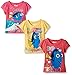Disney Girls' 3 Pack Finding Dory T-Shirt