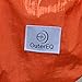 OuterEQ Portable Parachute Nylon Fabric Travel Camping Hammock Grey & Orange