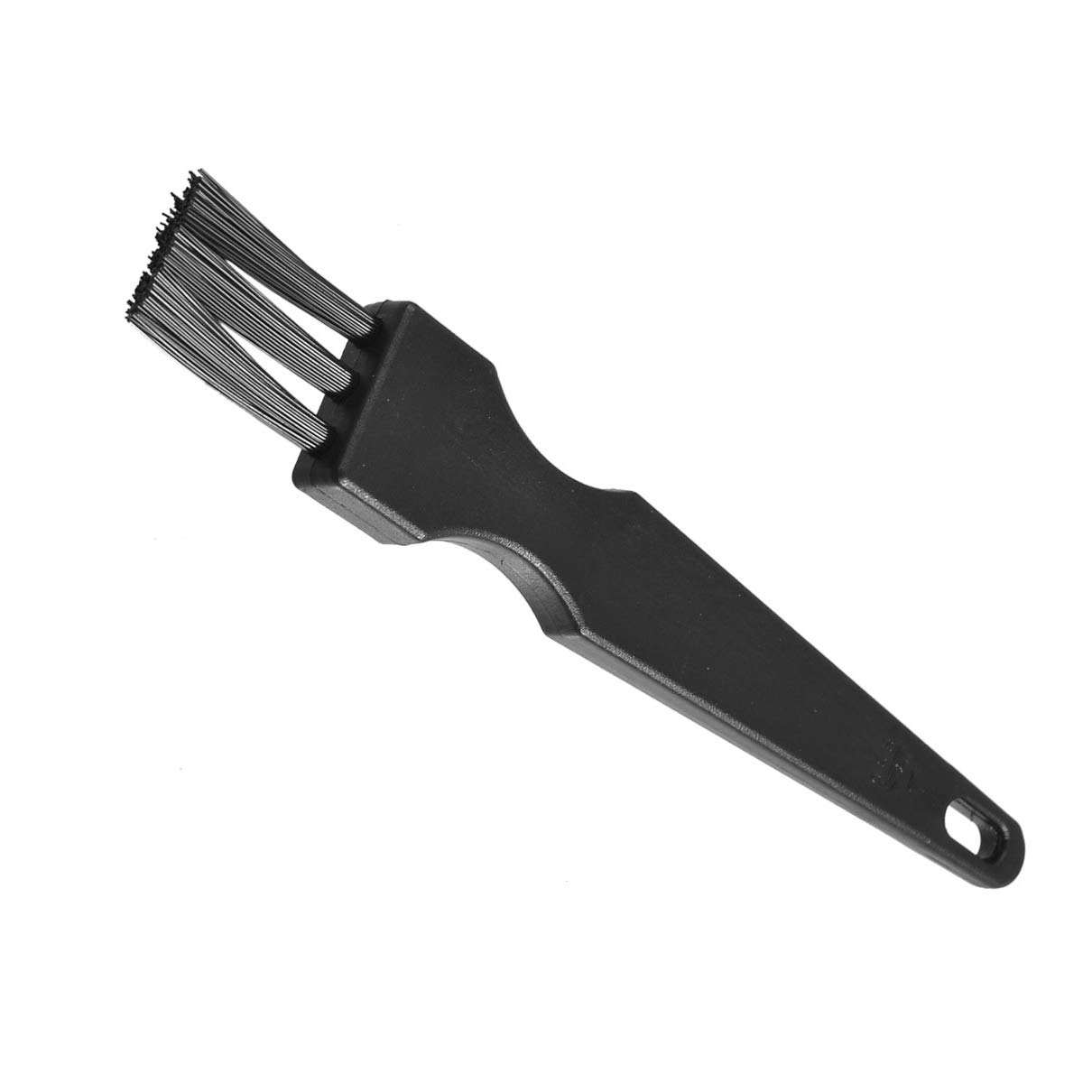 Aexit Black Plastic Flat Handle 3 Bunch Bristle Anti Static Brush (4183986455d7cc82e48de9bcb4714e48)