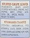 Aegean Stuffed Grape Leaves (Dolmadakia) , 14-Ounce Cans (Pack of 6)