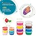 DIY Slime Kit 27oz + Fluffy Soft Clay Slime for Girls or Boys, Ultimate Crystal Slime Making Kit, Slime Supplies and Add Ins, Slime Containers, Foam Balls, Fishbowl Beads, Fruit Slices, Craft Kit for