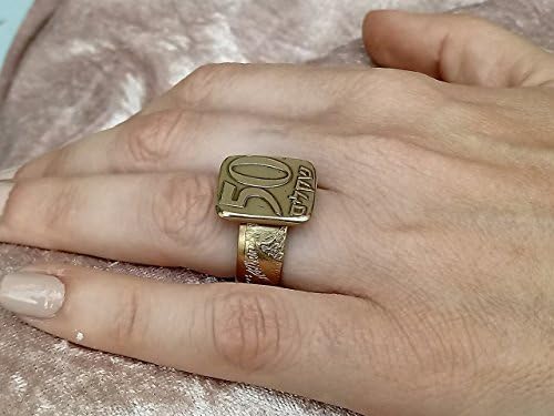 Very dalicate ring 50 Shekels, Combines two coins, Women's Ring, Men's Ring, Gift for women, Gift for men, Ring for women, Ring for men, Coin ring, Elegant rimg, Charming ring