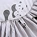 Fitted Sheet Bedsheet Without Pillowcases Used for Bedding Single Double Bed KSN Twin Full Print Fruit Animal Whale Panda for Kids Adults Teens Bedding 1PC (China Panda, Light Grey, Full 70
