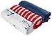 Muslin Swaddle Blankets with Organic Muslin Bamboo, Set of 3, by Upstreet