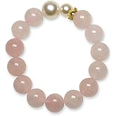 Natural Crystal Elastic Bracelet | Healing Crystal Jewelry | Stretch Beaded Bracelet for Women | 7 Inch Width