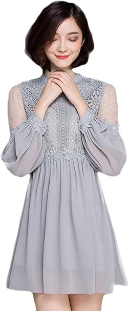 Amazon 15 春 ロング Tシャツ ロンt 丈 シフォン 黒 長袖 レディース 服 韓国 レイヤード 重ね着風 ロック 系 パンク ファッション カジュアル ブラック Tシャツ カットソー 通販