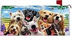 Dog Selfie - Mailbox Makeover - Vinyl with Magnetic Strips - Licensed, Copyrighted and Made in the USA by Custom Decor Inc.