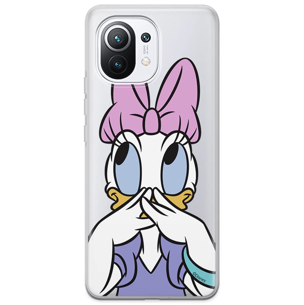 ERT GROUP mobile phone case for Xiaomi 11 original and officially Licensed Disney pattern Daisy 002 optimally adapted to the shape of the mobile phone, partially transparent — image 1
