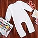 Cute Toddler Baby Girls Boys Fox Romper Bodysuit Outfits One-Pieces (0-6 Months) White
