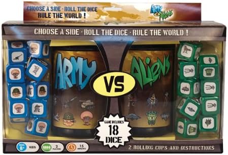 Army vs. Aliens Dice Game