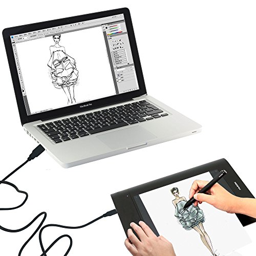 Huion 4x2.23 inches usb art design graphics drawing tab…