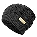 CXGCLUB Beanie Hat for Men and Women Winter Warm Ultrafine Knit Fleece Hat Ski Slouchy Skull Cap