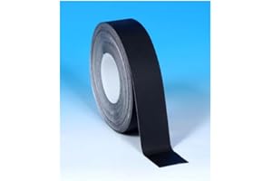 FindTape Handrail Grip Tape – 2 in x 60 ft Anti Slip Grip Tape Roll, Non Slip Adhesive for Handrails, Stair Rails, Deck Rails, and More Indoor & Outdoor Applications (Black, 2 in x 60 ft)