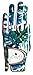 Glove It Women's Jungle Fever Golf Glove Left Hand Medium Jungel Fever Golf Glove, Green, Blue,/Tan