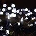 LALAPAO M5 Battery Operated String Lights 100 LED Clear Mini Fairy Christmas Lighting Decor Timer for Outdoor, Indoor, Garden, Patio, Lawn, Holiday, Bedroom Wedding Xmas Decorations (White)…