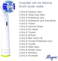 Replacement Brush Heads Compatible with OralB