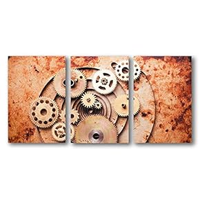 for Living Room Bedroom Home Artwork Mechanical Gear...