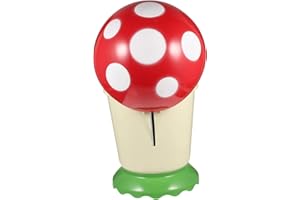 Hohopeti Foot-Pedal Trash Can Mushroom Design Modern Home Organization Essential