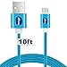 Owone Micro USB Cable Android Charger,High Speed USB Charging Cable,Nylon Braided Sync Fast Charging Cord Wire for Samsung Galaxy S7/S6 Edge,Note 5,PS4,Xbox,LG,Sony,Smartphone,Camera,Echo Dot