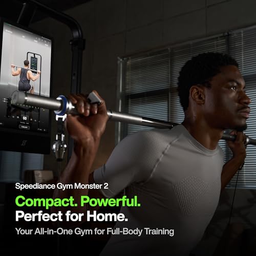 Gym Monster 2 Smart Home Gym, Upgraded AI-Powered Home Workout Machine, Multi-Functional Smith Machine, Full Body Strength Training Fitness Equipment, All-in-One Workout Station