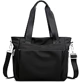 YANAIER Women Nylon Tote Bag Water resistant Multi-function Shoulder Handbag Light Travel Messenger Bags