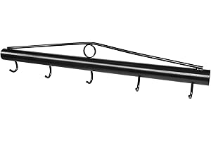 Touri 32‘’ Black Steel 5 Hook Chain Link Fabric Fence Stretcher Bar For Even Tension